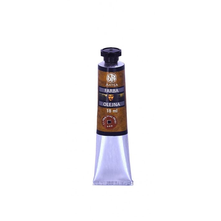 ASTRA - ARTEA Olejová farba Profi 18ml, Light Brown / Hnedá Svetlá, 83410951