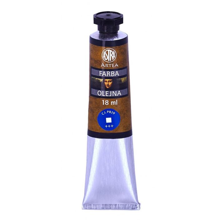 ASTRA - ARTEA Olejová farba Profi 18ml, Ultramarine Blue / Lazúrová Modrá, 83410966