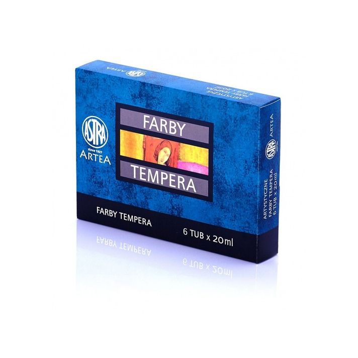 ASTRA - ARTEA Temperové farby Profi 6x20ml, 83419901