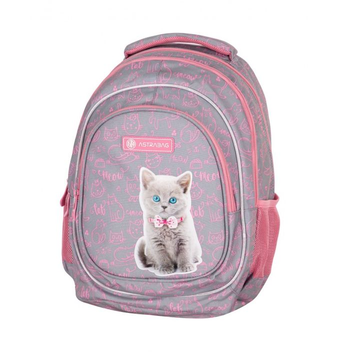 ASTRA - ASTRABAG Školský batoh pre prvý stupeň PINK KITTY, AB330, 502022139