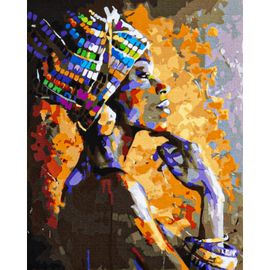 ASTRA - Maľovanie podľa čísel AFRICAN SOUL, na ráme, 40x50cm, 801023901