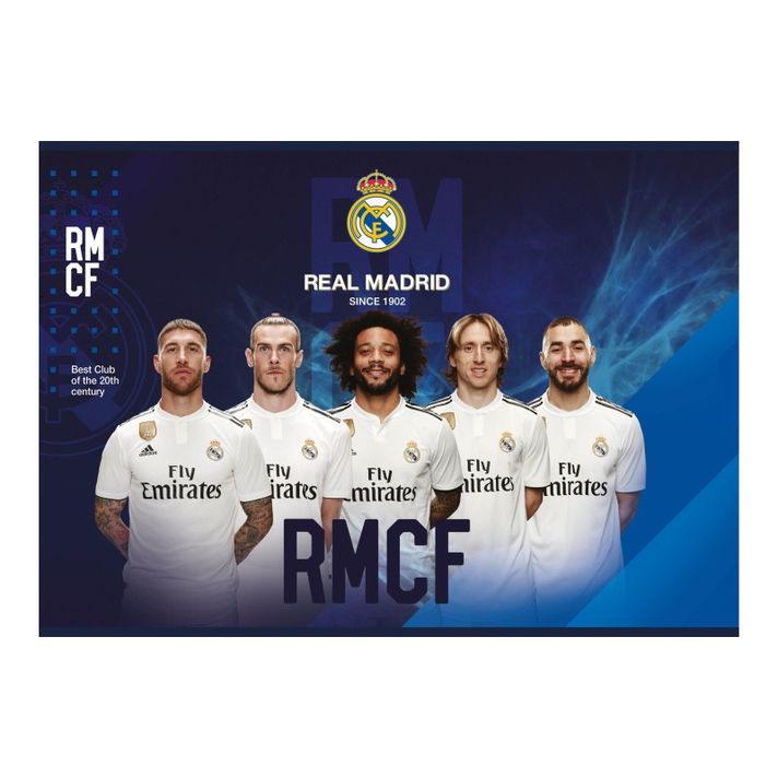 ASTRA - Náčrtník / skicár A4, 20 listov REAL MADRID C.F., 106019002, Mix produktov