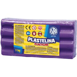 ASTRA - Plastelína 1kg Fialová, 303111010