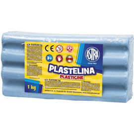 ASTRA - Plastelína 1kg Modrá nebeská, 303111013