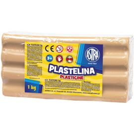 ASTRA - Plastelína 1kg Telová, 303111003