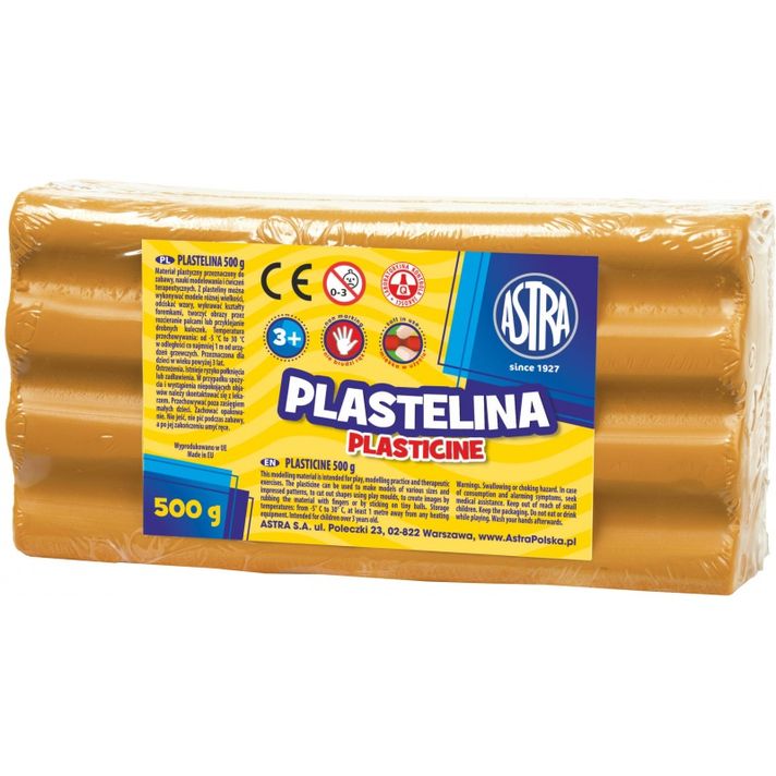 ASTRA - Plastelína 500g Oranžová, 303117005