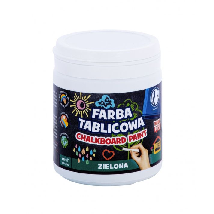 ASTRA - Tabuľová farba 250 ml - zelená, 330122003