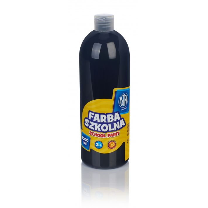 ASTRA - Temperová farba posterová 1000ml Čierna, 301217055