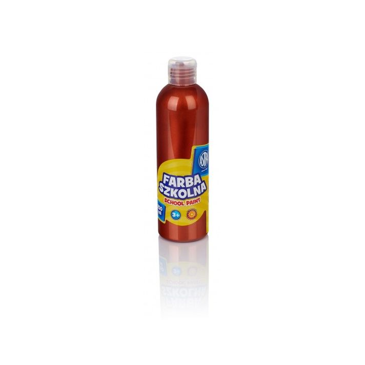 ASTRA - Temperová farba posterová 250ml Metalická Medená, 301217035