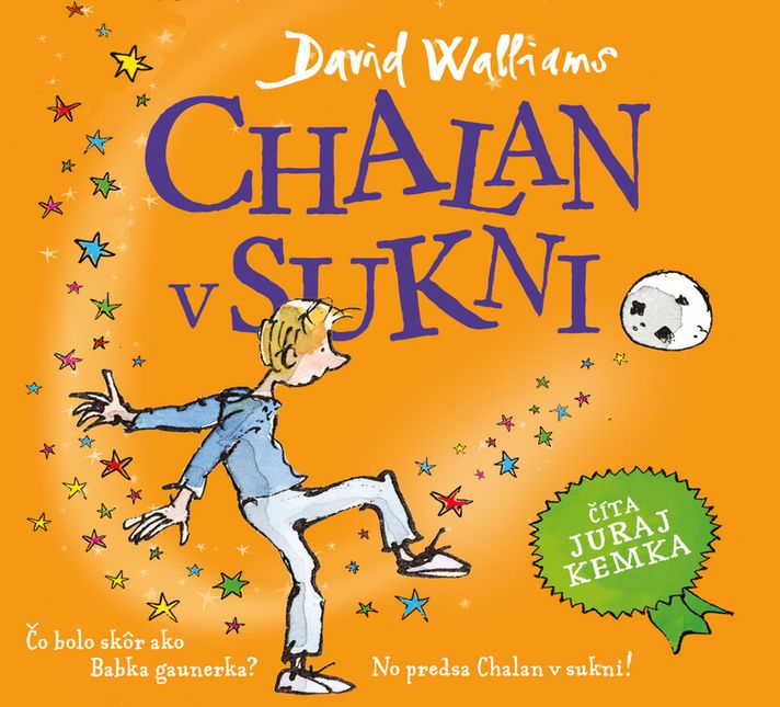 Audiokniha Chalan v sukni - David Walliams