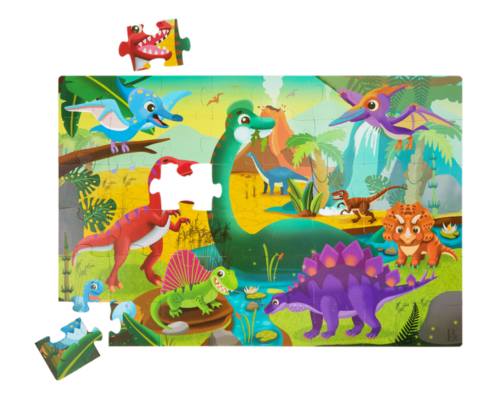 B-TOYS - Puzzle maxi 48 ks Dinosaurus