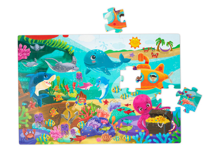 B-TOYS - Puzzle maxi 48 ks Podmorský svet