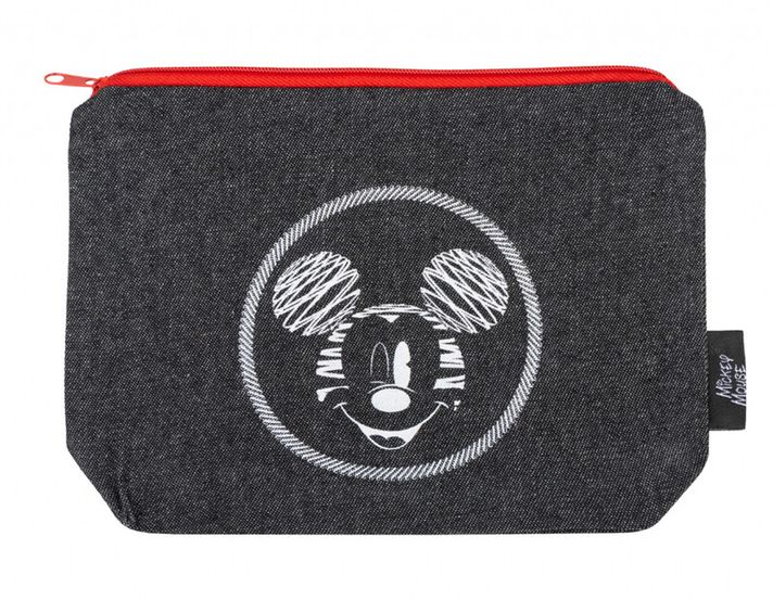 BAAGL - Denimové etui Mickey