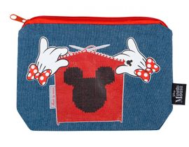 BAAGL - Denimové etui Minnie