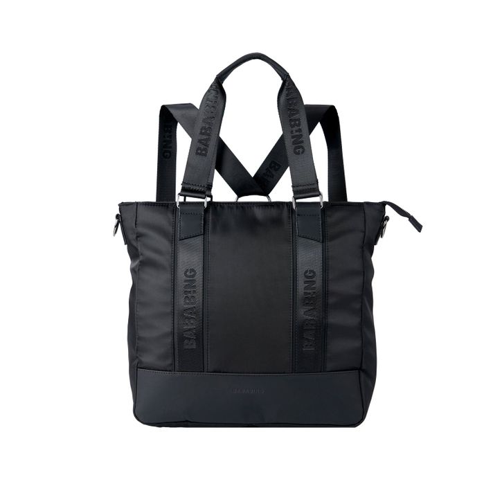 BABABING - MODA prebaľovacia taška / batoh, Black