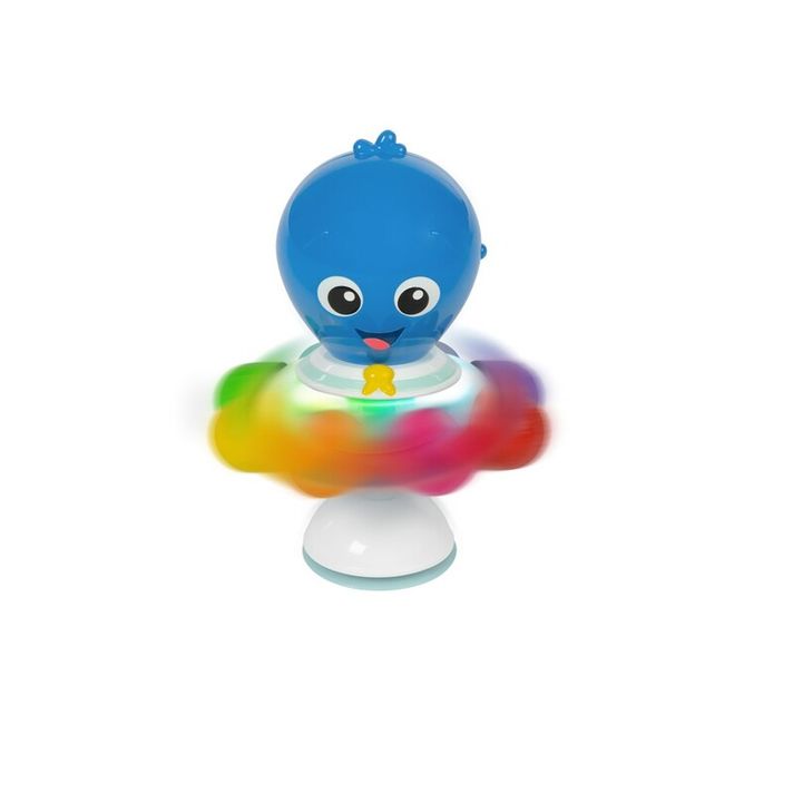 BABY EINSTEIN - Hračka senzorická chobotnica s prísavkou Opus's Spin & Sea™ 3m+