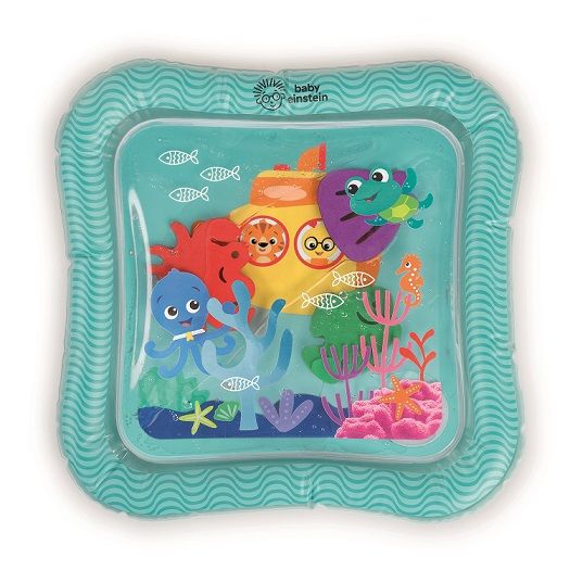 BABY EINSTEIN - Podložka vodná 40x40 cm Sensory Splash™ 0m+