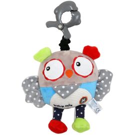 BABY MIX - Detská plyšová hračka s hracím strojčekom  Sova