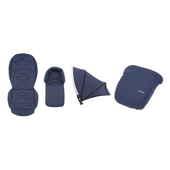 BABYSTYLE  - Oyster 2/ Max textilný set Oxford Blue 2019