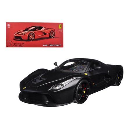 BBURAGO - 1.18 Ferrari Sign Laferrari Black