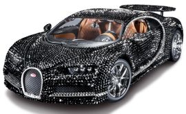 BBURAGO - 1:18 Bugatti Chiron Crystal version