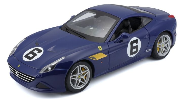 BBURAGO - 1:18 Ferrari Linited Edition - Ferrari California T The Sunoco (#45) - Blue