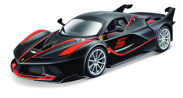 BBURAGO - 1:18 Ferrari TOP FXX K Black