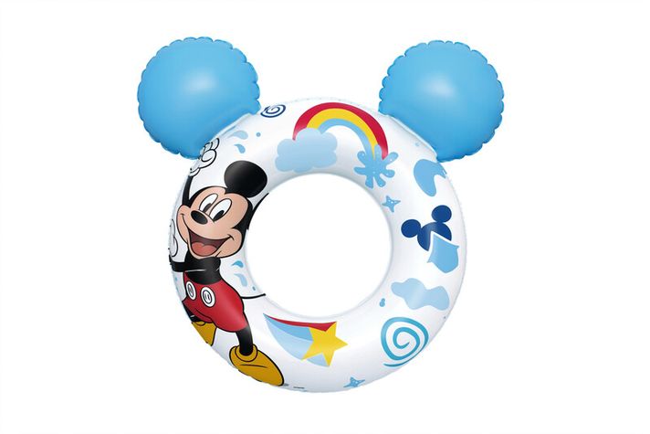 BESTWAY - Nafukovací kruh - Disney Junior: Mickey a priatelia, 74 x 76 cm