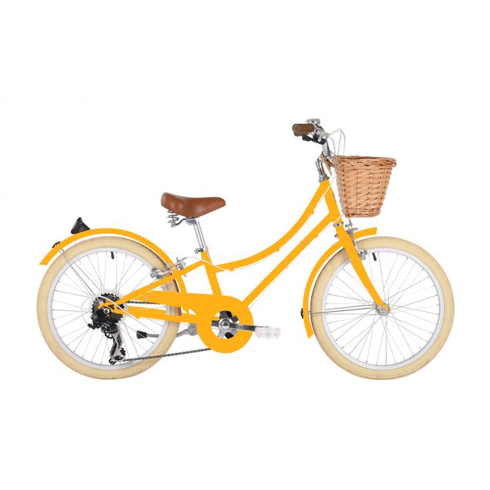 BOBBIN - Detský bicykel Gingersnap 20" Yellow