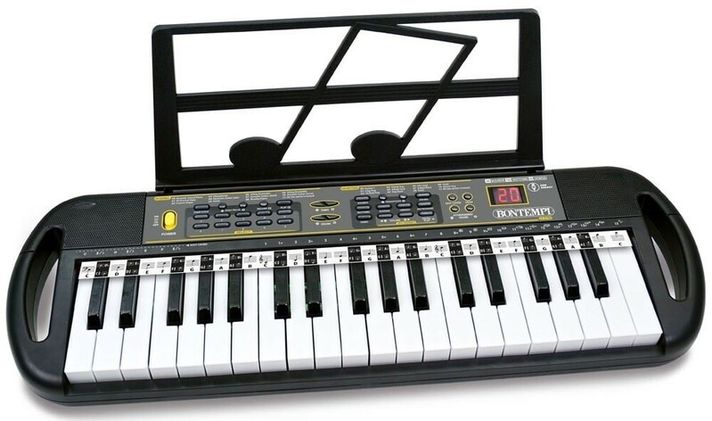 BONTEMPI - Digitálna klávesnica s 37 klávesmi + káblom USB-DC