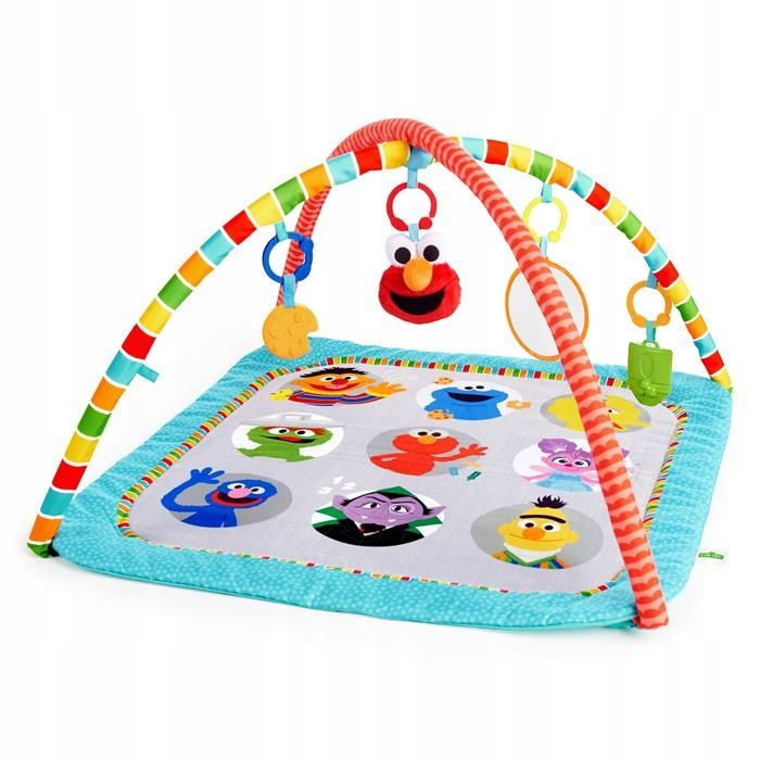 BRIGHT STARTS - Deka na hranie Sesame Streeet Friends 0m+