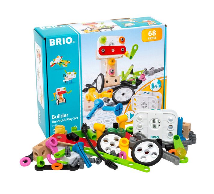 BRIO - Builder - stavebnica s nahrávaním zvuku