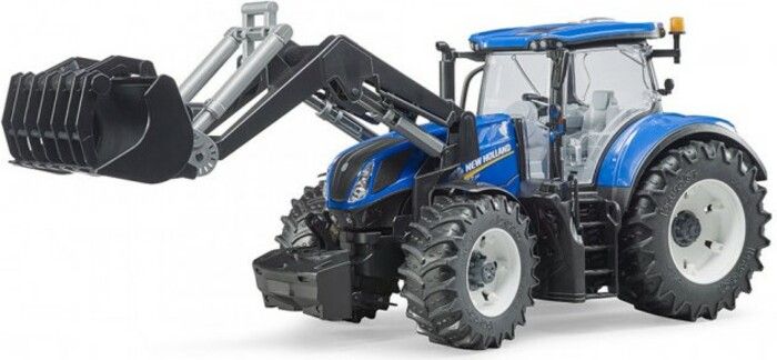 BRUDER - 03121 Traktor New Holland T7.315 s čelným nakladačom