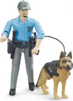 BRUDER - 62150 Policajt so psom