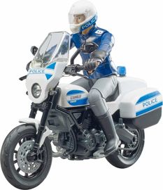 BRUDER - 62731 Policajné motocykel Ducati Scrambler