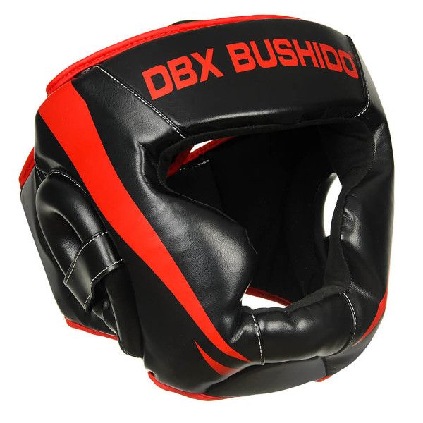 BUSHIDO - Boxerská helma DBX ARH-2190 R červená, L