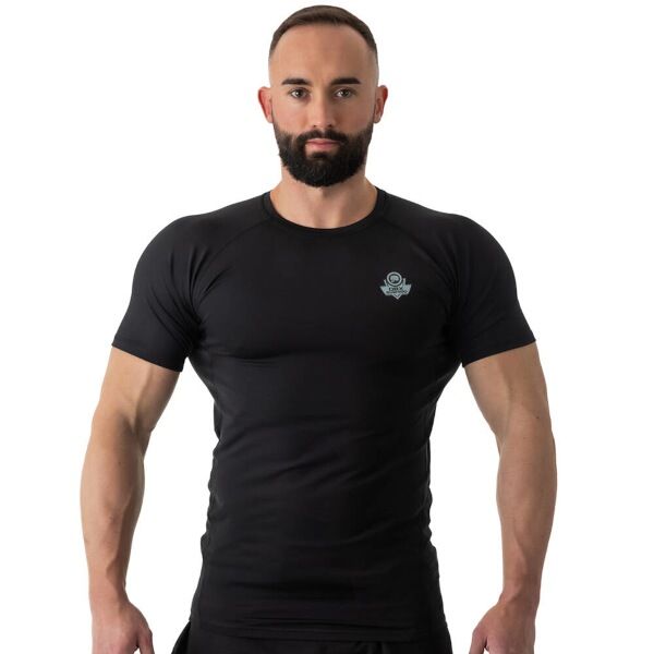 BUSHIDO - Pánske tréningové tričko DBX Rashguard RS Black, L