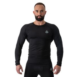BUSHIDO - Pánske tréningové tričko DBX Rashguard RSL Black, L