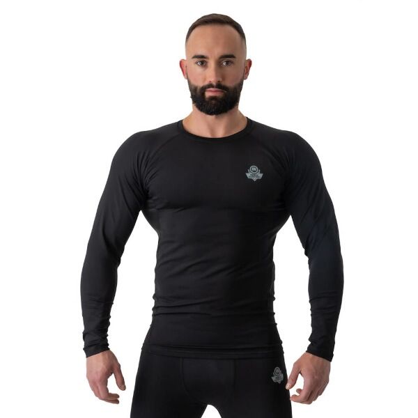 BUSHIDO - Pánske tréningové tričko DBX Rashguard RSL Black, S