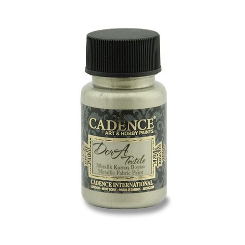 CADENCE - Textilná farba, medal. platinová, 50 ml