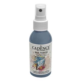 CADENCE - Textilná farba v spreji, sivá, 100ml