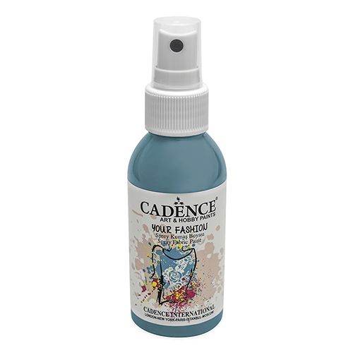 CADENCE - Textilná farba v spreji, tyrkysová, 100ml