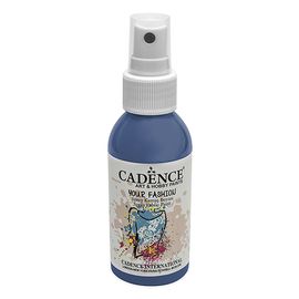 CADENCE - Textilná farba v spreji,tm. tyrkys, 100ml