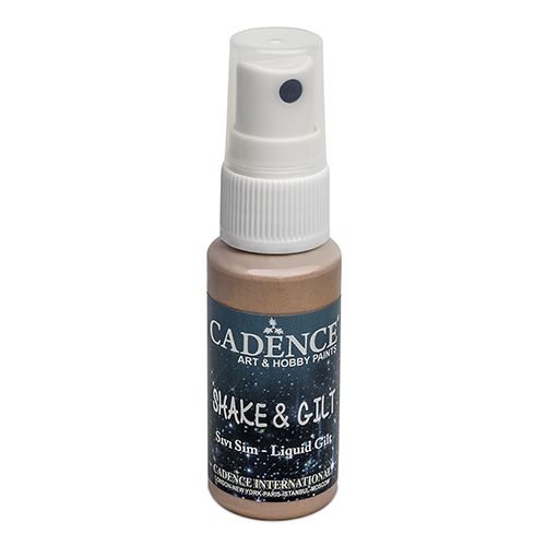 CADENCE - Textilná farba,sprej,25ml, trbliet. bronzo