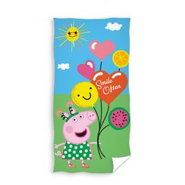 CARBOTEX - Bavlnená osuška 70/140cm PEPPA PIG, PP213016