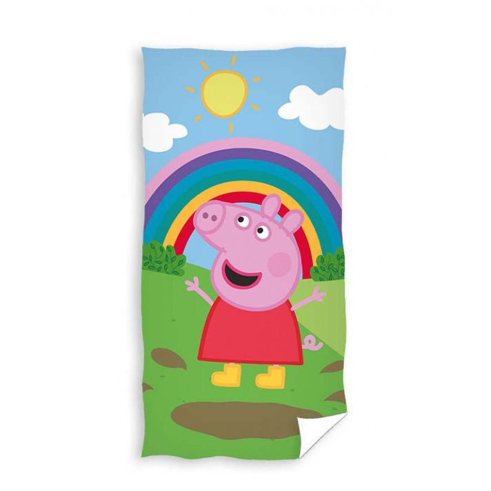 CARBOTEX - Bavlnená osuška 70/140cm PEPPA PIG, PP224048