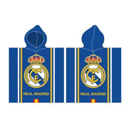 CARBOTEX - Bavlnené pončo 60/120cm REAL MADRID C.F., RM171174