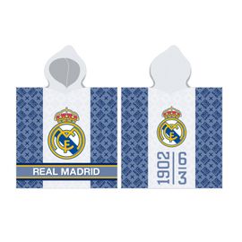 CARBOTEX - Bavlnené pončo 60/120cm REAL MADRID C.F., RM172067