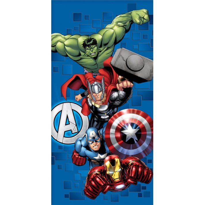 CARBOTEX - CARBOTEX Bavlnená osuška 70/140cm AVENGERS, AV2295001