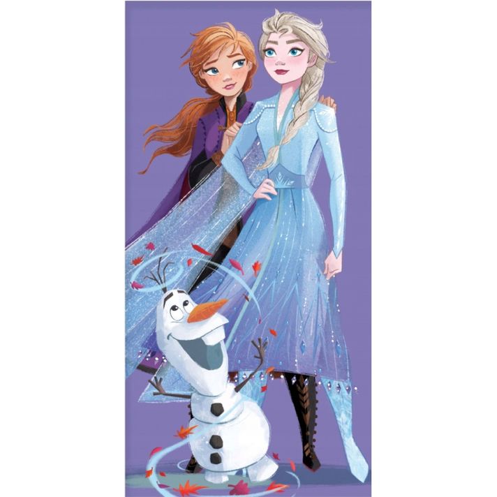 CARBOTEX - CARBOTEX Bavlnená osuška 70/140cm DISNEY FROZEN, FRO2295004